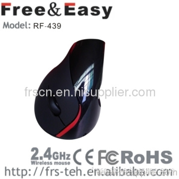 2.4g Wireless Vertical Mouse With Mini Receiver 